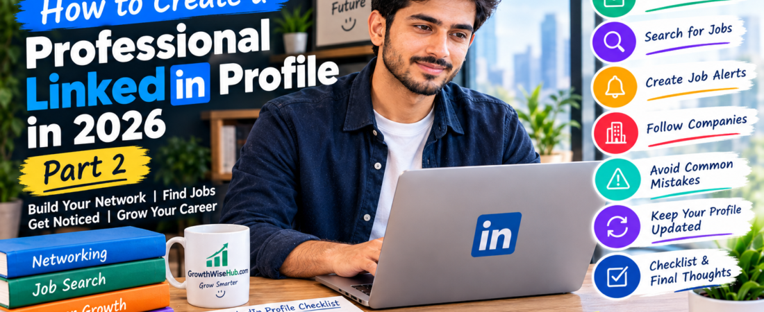 How to Create a Professional LinkedIn Profile in 2026: A Beginner’s Guide — Part 2